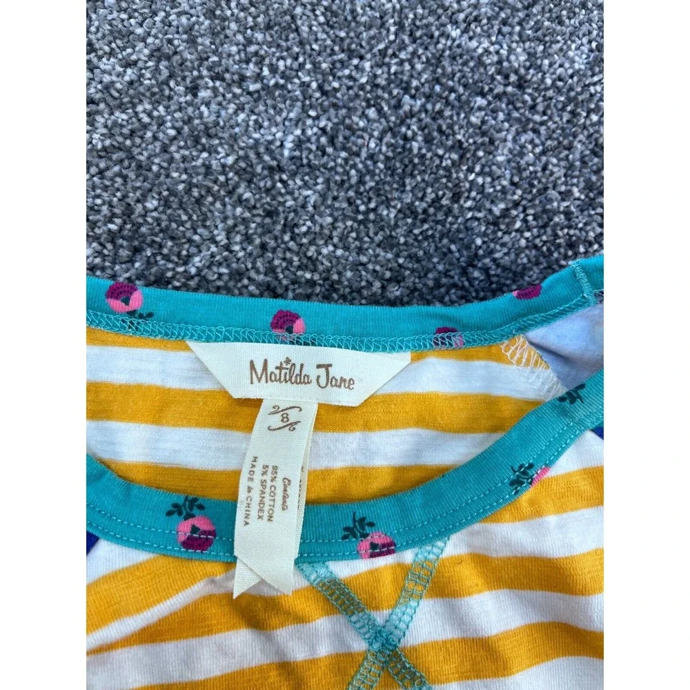 Toddler Girl's MATILDA JANE size 8‎ Multi-Color shirts 3 piece Lot